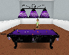 Black&Purple pool table
