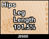 Leg Length 101.5%