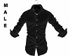 Black Dress Shirt Male