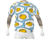 S|M Egg Shirt pjs M