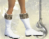 Lure Boots in white