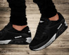 Black R..K-Sports Shoes