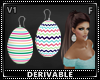 Egg Earrings V1 F