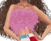 (BR) pink Fur top