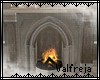 !V Winter fireplace