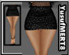 YM| Heart BlackpatSKIRT