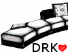 -Drk- Black White couch