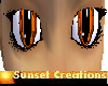 orange cat eyes