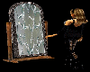HAUNTED MIRROR W/WITCH