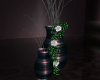 Plum Branch Vases