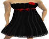 -Z- Black Plisse Dress