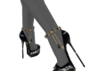 F*V3RSACE Heels Graphite
