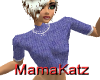 MK Purple Knit Sweater