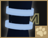 ~AM~ T Blu Leg Cuffs M