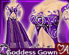 Amethyst Goddess Gown