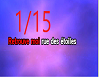 M* Rue  des Etoiles 1/15