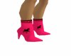 (CS)pinkish red boots