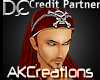 (AK)pirate hair red male