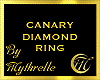 CANARY DIAMOND RING