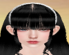 ^ Lea Black Hair Bangs
