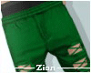X Pants Green