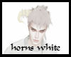 horns white
