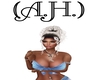 (A.H.) Selena White Blk