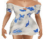 Blue Butterflies Dress