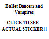 Ballet and Vampires