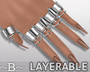 Layer Slender Rings 01S