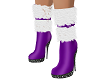 Purple Holiday boots