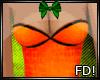 FD! Orange Mini Dress