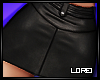 O! RL Leather Skirt