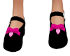 Mary Janes W / Pink Bows