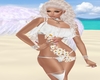 Daisy White Bikini