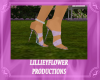 (LF) Purple Sparkle Heel
