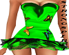 Green butterfly dress