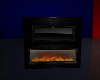 (SS)Fireplace w TV