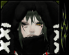 ! black bunny hair