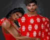 Red Pijamas Couple F
