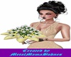 White n Gold bouquet