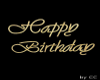 Happy Birthday TP Sign