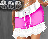BDD Pink Ruffle Skirt
