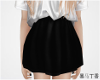 Lils| Black mini skirt.