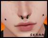 S| Black Septum/Dimples