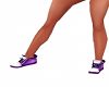 Tennis Shoes Purple/Whit
