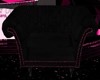 Hot Pink & Black Chair