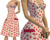 Lucy Heart Dress (Cream)