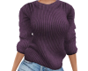 TF* Baggy Purple Sweater