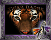 Tiger Badge ~ Sticker